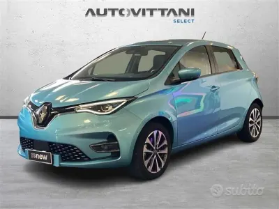 Usata Renault Zoe Intens 50 kW (69 CV) 2020 Azzurro Utilitaria