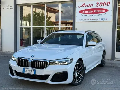 Usata BMW 520 M Sport 190 CV (139 kW) 2023 Bianco Station wagon