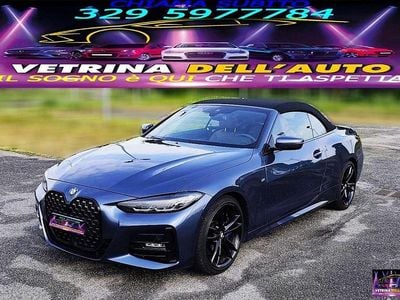 Usata BMW 430 Cabriolet M Sport 258 CV (189 kW) 2021 Blu Cabrio