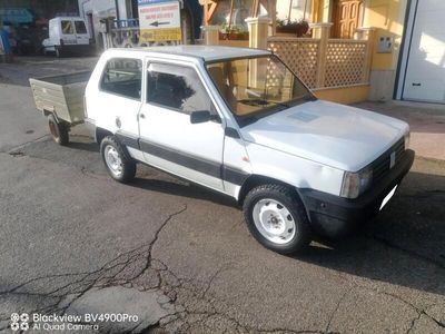 Usata Fiat Panda 4x4 Trekking 50 CV (36 kW) 1993 Bianco Utilitaria
