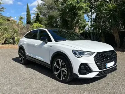 Usata Audi Q3 Sportback Black Edition 150 CV (110 kW) 2020 Bianco SUV