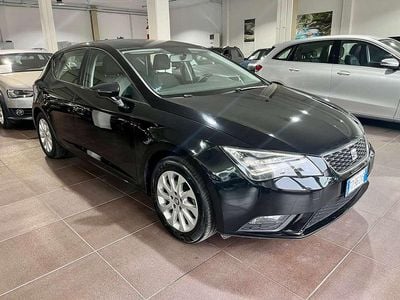Usata Seat Leon Business 110 CV (80 kW) 2016 Nero Berlina