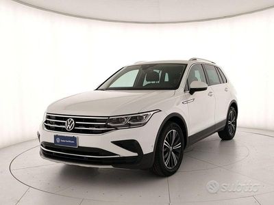 Usata VW Tiguan Elegance 150 CV (110 kW) 2021 Bianco SUV