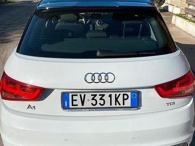 Usata Audi A1 S-Line 90 CV (66 kW) 2014 Bianco Utilitaria