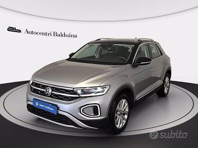 Usata VW T-Roc Style 150 CV (110 kW) 2022 Pyrit silver met/tetto nero me SUV