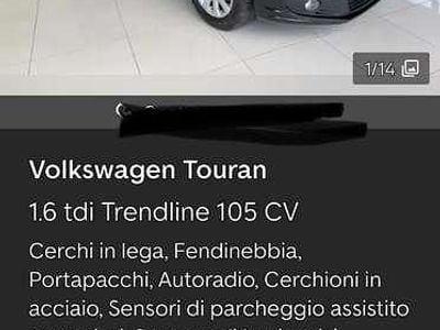 Usata VW Touran Trendline 105 CV (77 kW) 2013 Monovolume