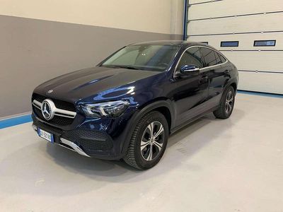 Usata Mercedes GLE350 194 CV (142 kW) 2022 Blu metallizzato Coupé