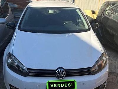 Usata VW Golf 105 CV (77 kW) 2012 Bianco Coupé