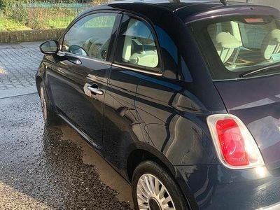 Usata Fiat 500 75 CV (55 kW) 2011 Blu Utilitaria
