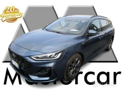 Brugt Ford Focus ST-Line 125 HK (91 kW) 2023 Blå Stationcar