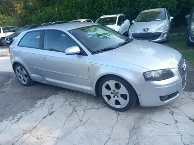 Usata Audi A3 Ambition 140 CV (102 kW) 2005 Grigio Utilitaria