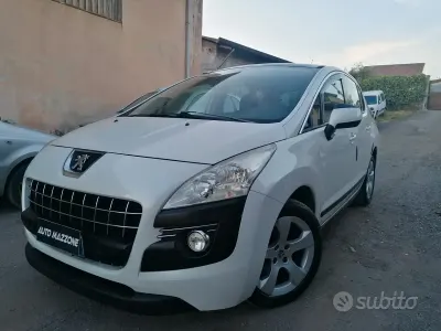 Usata Peugeot 3008 109 CV (80 kW) 2010 Bianco Station wagon