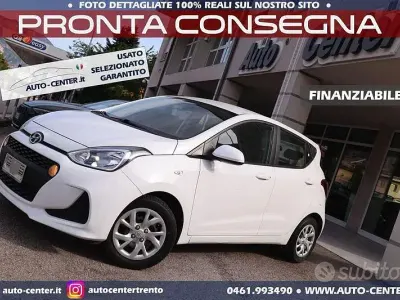 Usata Hyundai i10 67 CV (49 kW) 2018 Bianco Utilitaria