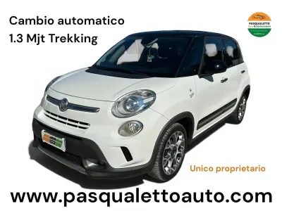 Begagnad Fiat 500L Trekking 95 HK (69 kW) 2015 Vit Minibuss