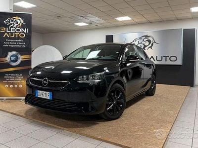 Usata Opel Corsa Edition 75 CV (55 kW) 2020 Nero Berlina