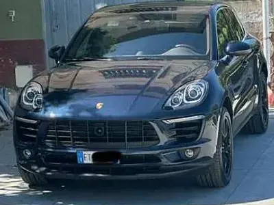 Usata Porsche Macan 250 CV (183 kW) 2018 Blu/azzurro SUV