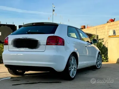 Usata Audi A3 2009 Bianco Utilitaria