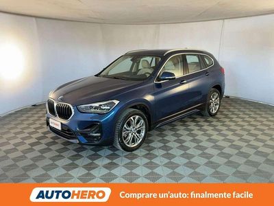 Usata BMW X1 Sport Line 150 CV (110 kW) 2021 Blu/azzurro SUV