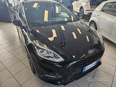 Usata Ford Fiesta ST-Line 125 CV (91 kW) 2021 Nero pastello Utilitaria