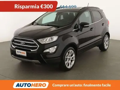 Usata Ford Ecosport Titanium 125 CV (91 kW) 2021 Nero SUV
