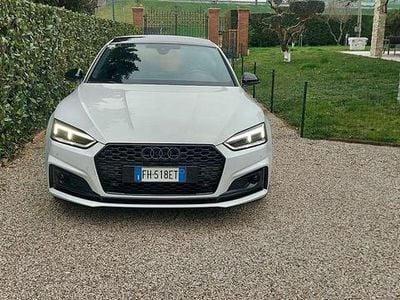 Usata Audi A5 Design 190 CV (139 kW) 2017 Bianco Coupé