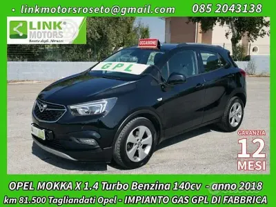 Usata Opel Mokka X 140 CV (102 kW) 2018 Nero SUV
