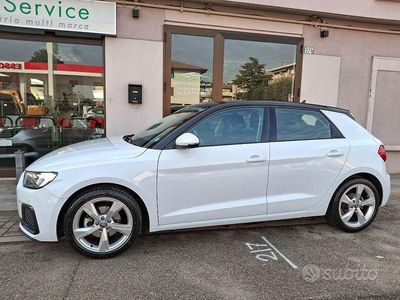 Usata Audi A1 Sportback Advanced Plus 116 CV (85 kW) 2019 Bianco Utilitaria