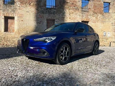 Usata Alfa Romeo Stelvio Business 190 CV (139 kW) 2020 Blu/azzurro SUV