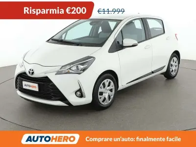 Second-hand Toyota Yaris Active 72 CP (52 kW) 2018 Alb Hatchback