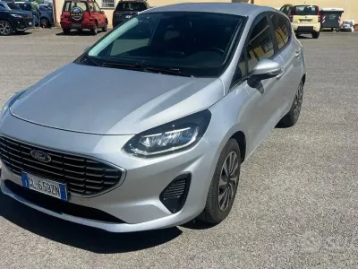 Begagnad Ford Fiesta Titanium 75 HK (55 kW) 2022 Grå Halvkombi