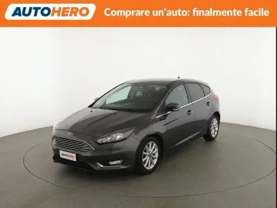Usata Ford Focus Titanium 120 CV (88 kW) 2018 Grigio Berlina