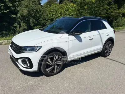 Usata VW T-Roc R-line 150 CV (110 kW) 2022 Bianco SUV