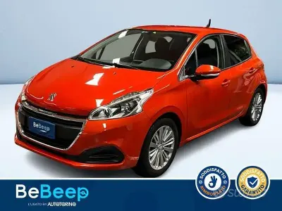 Usata Peugeot 208 Allure 83 CV (61 kW) 2019 Arancione metallizzato Utilitaria