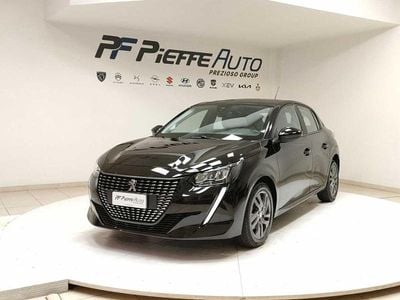 Usata Peugeot 208 Active 102 CV (75 kW) 2022 Nero Utilitaria