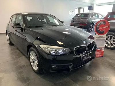 Usata BMW 116 Advantage 116 CV (85 kW) 2019 Nero Utilitaria