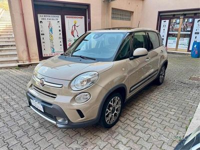 Usata Fiat 500L Trekking 85 CV (62 kW) 2014 Beige Monovolume