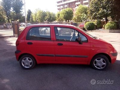Usata Chevrolet Matiz 2002 Rosso Utilitaria