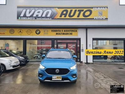 Usata MG ZS Luxury 112 CV (82 kW) 2022 Blu SUV