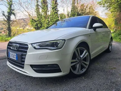 Begagnad Audi A3 Ambition 150 HK (110 kW) 2013 Vit Sedan