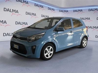 Usata Kia Picanto Comfort 65 CV (47 kW) 2022 Blu Utilitaria