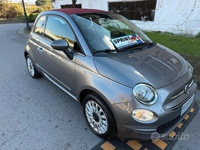 Begagnad Fiat 500C Lounge 69 HK (50 kW) 2017 Grå Cab