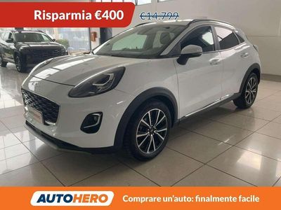 Usata Ford Puma Titanium 125 CV (91 kW) 2020 Bianco SUV