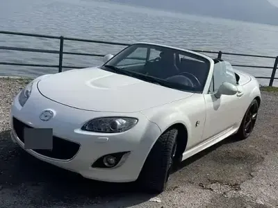 Usata Mazda MX5 160 CV (117 kW) 2011 Bianco Cabrio