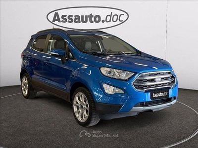 Begagnad Ford Ecosport Titanium S 125 HK (91 kW) 2022 Blå SUV