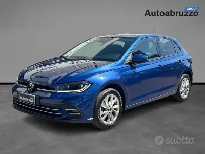 Usata VW Polo Style 95 CV (69 kW) 2024 Blu/azzurro Utilitaria