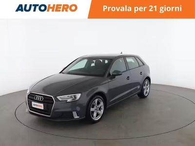 Usata Audi A3 Sport 116 CV (85 kW) 2018 Grigio Berlina