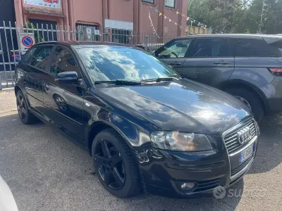 Usata Audi A3 Ambiente 115 CV (84 kW) 2007 Nero Utilitaria