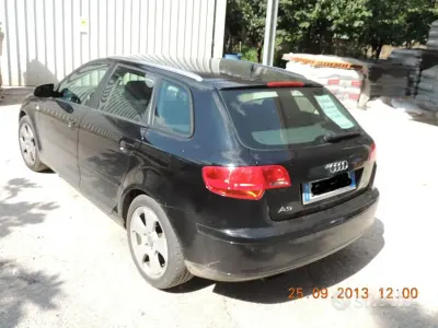 Usata Audi A3 140 CV (102 kW) 2005 Nero Utilitaria