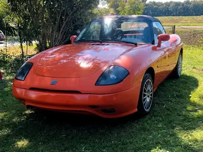 Usata Fiat Barchetta 131 CV (96 kW) 1996 Arancione Cabrio