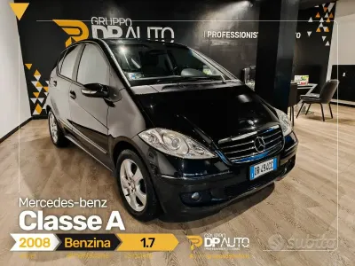 Usata Mercedes A170 Avantgarde 116 CV (85 kW) 2008 Nero Berlina